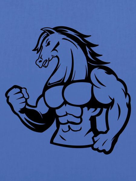 Starkes Pferd