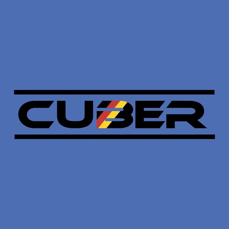 Cuber Speedcubing Speedsolving Cubing Logo