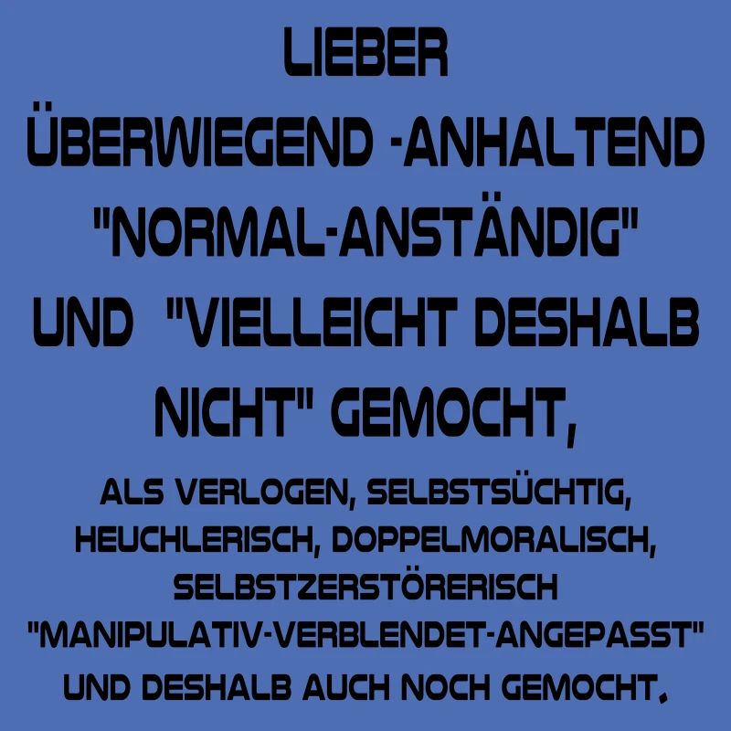 lieber überwiegend