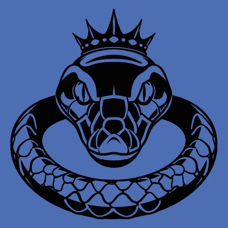 Eleganz der königlichen Python