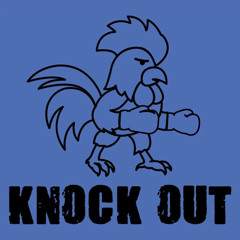 hahn boxer knock out comic