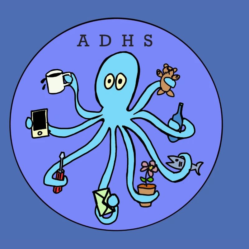 Alles-auf-einmal-Krake (ADHS)