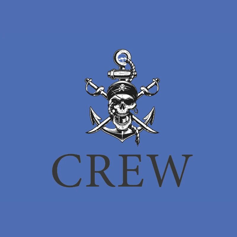 Skull Crew FatMonkeyDesigns grey