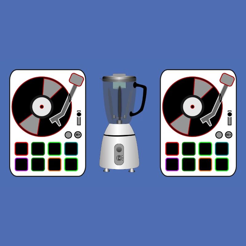 DJ Controller mit Mixer