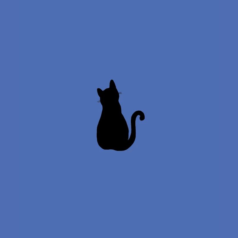 Katze sitzend