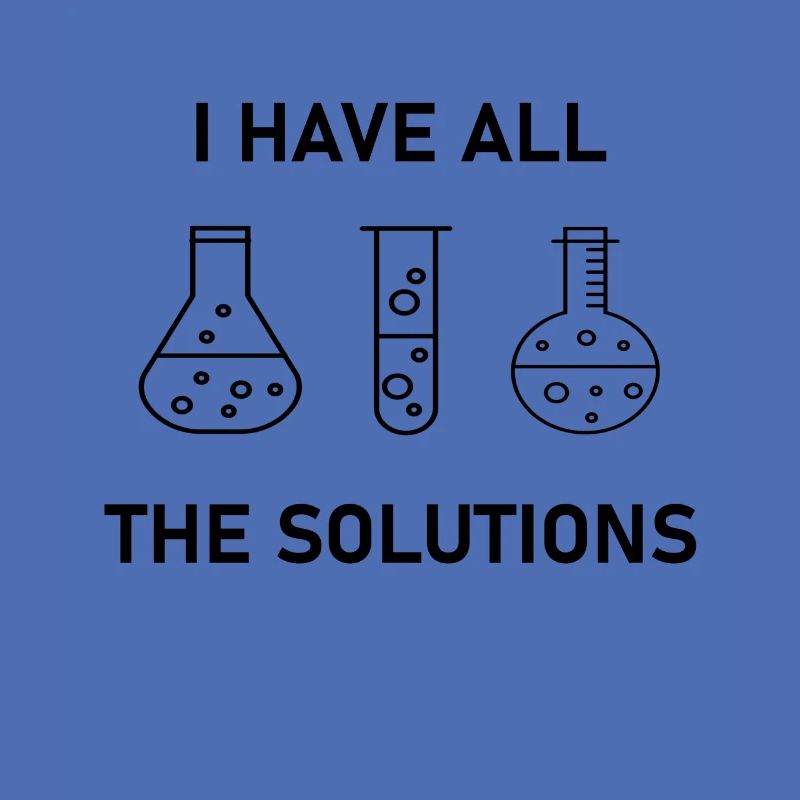 Chemist Gift Science Nerd Solutions Labor Lab