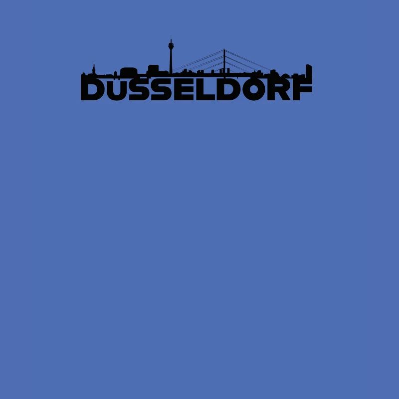 Düsseldorf Deutschland Skyline Geschenkidee