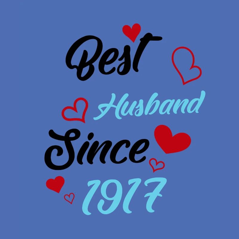 Bester Ehemann seit 1917 Hochzeit