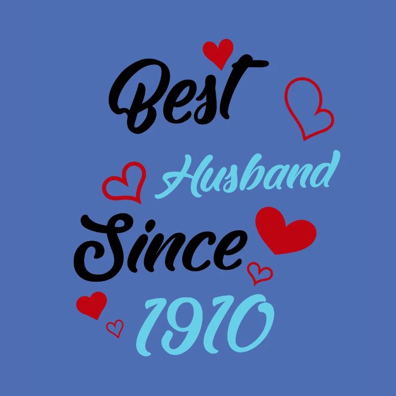 Bester Ehemann seit 1910 Hochzeit