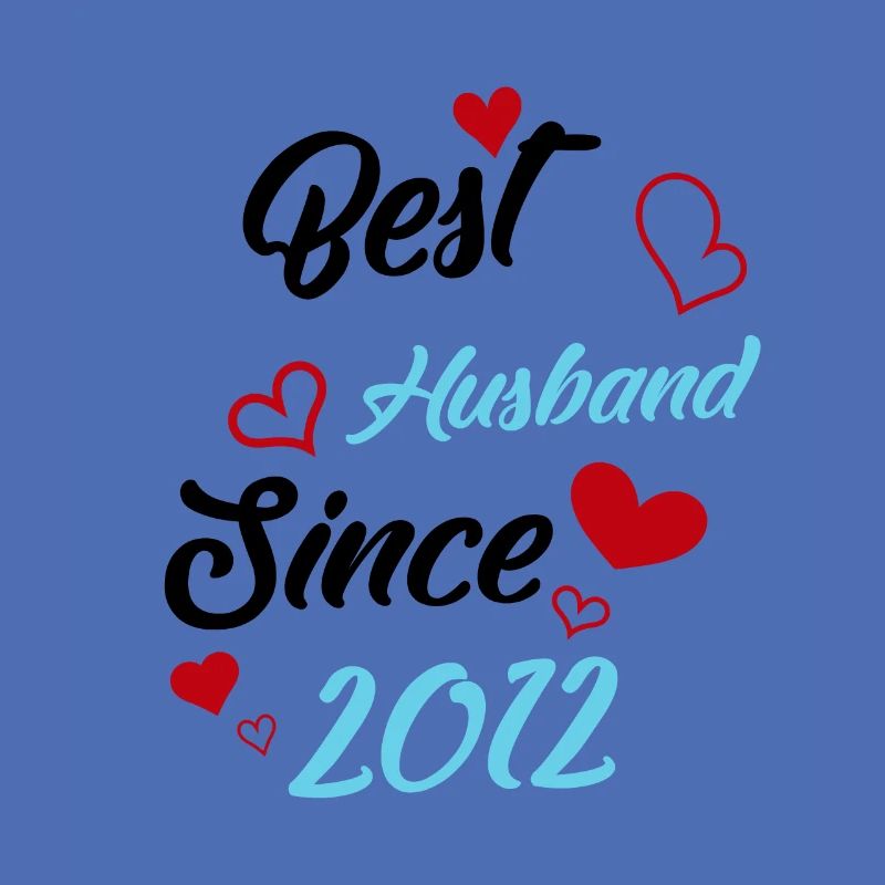 Bester Ehemann seit 2012 Hochzeit