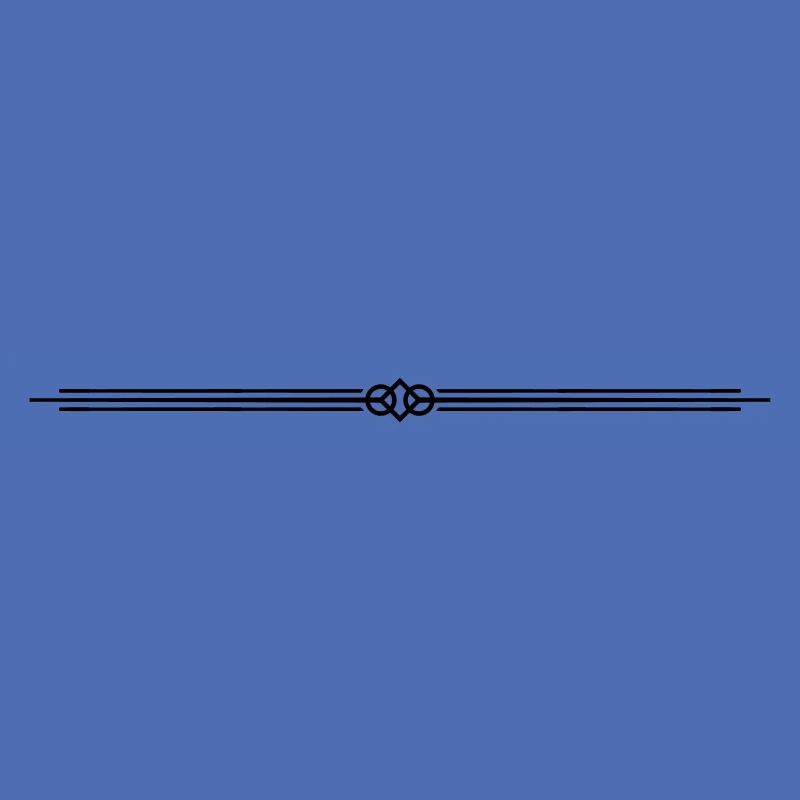ornament dash line symbol