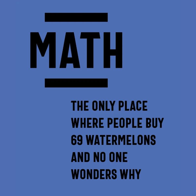 Math. Cadeau drôle de citation de sarcasme de maths
