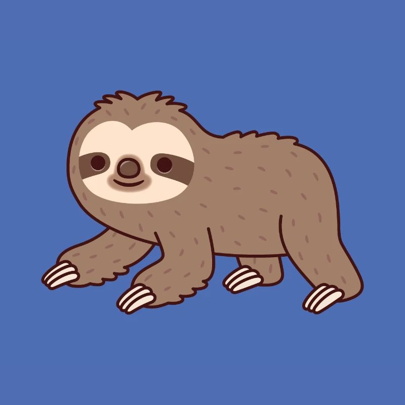 Cute Crawling Sloth