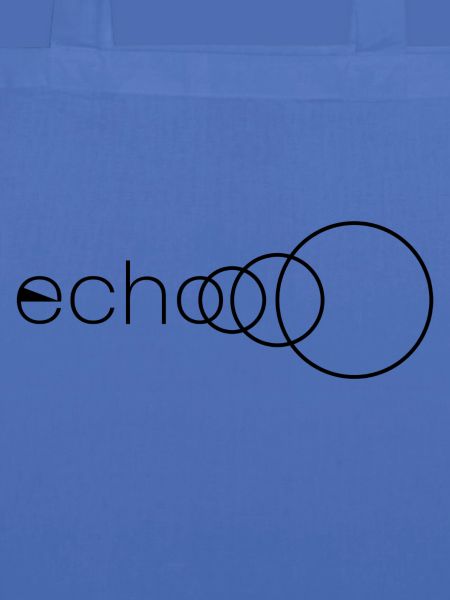 Schwarzes Echo-Logo
