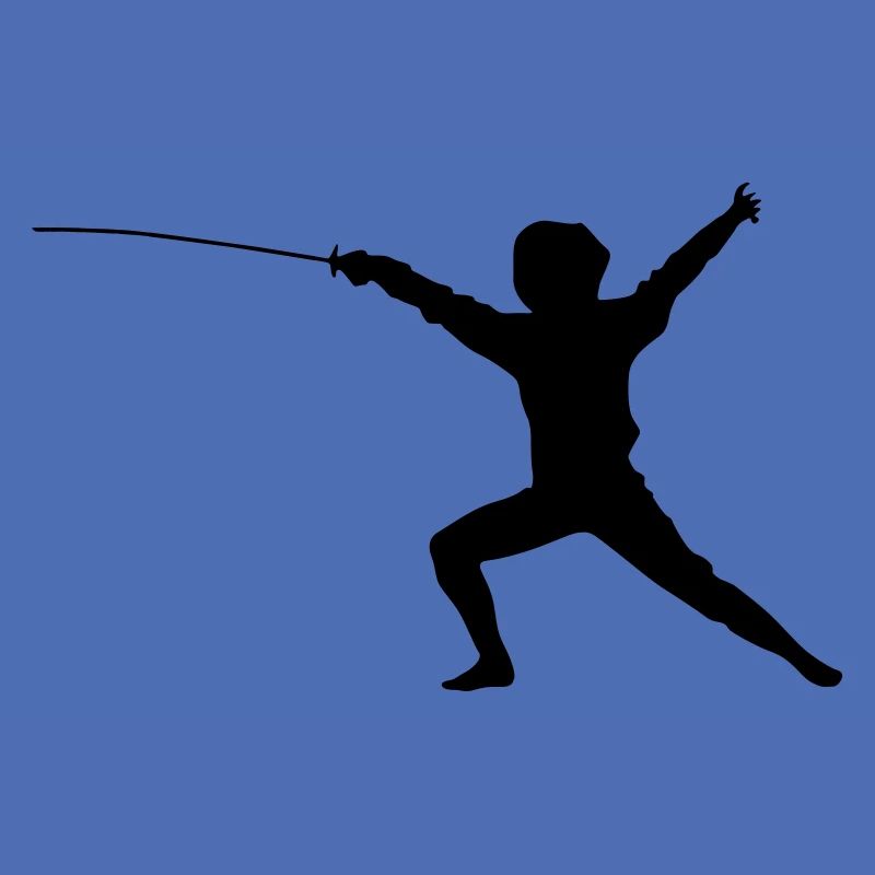 Fechten Silhouette