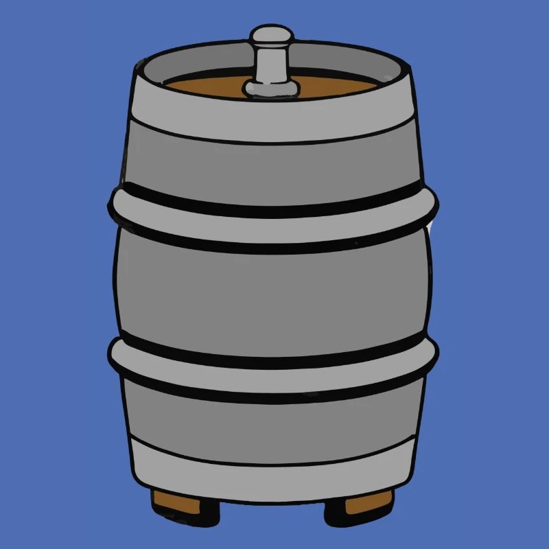 Bierfass Biertrinker Biertrinkerin Geschenkidee