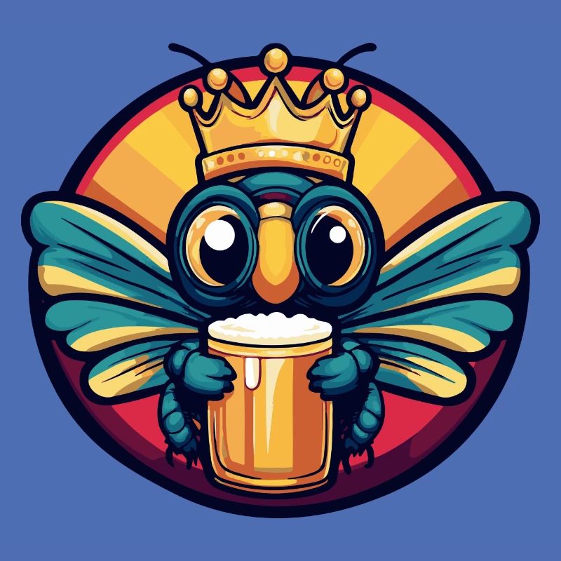 Libelle Bier Comic