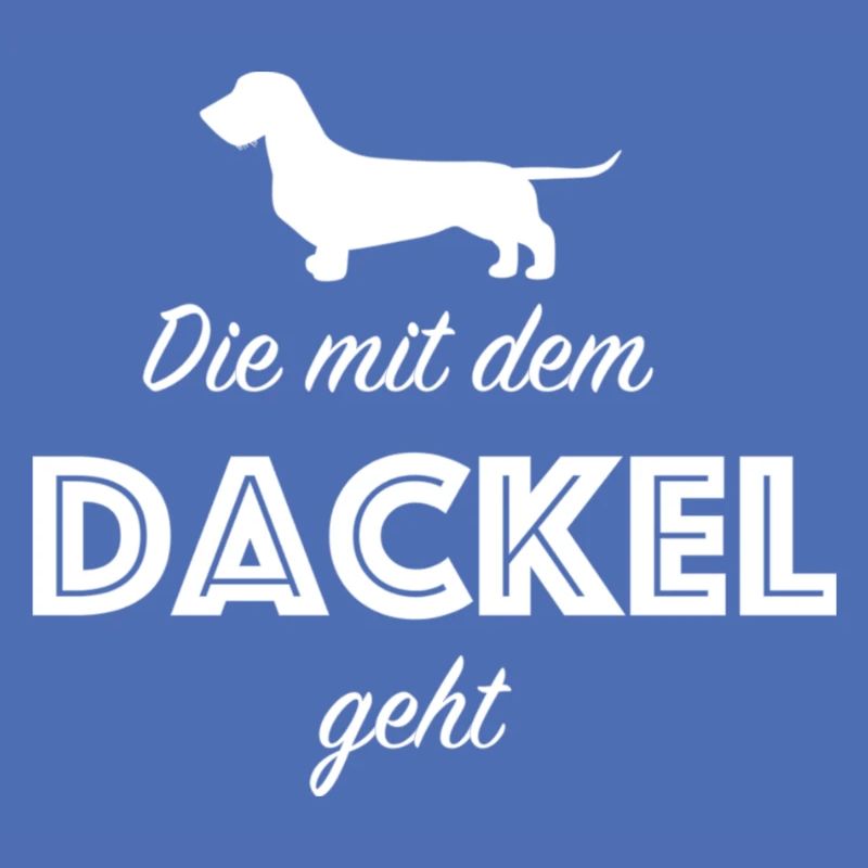 Die mit dem Dackel geht