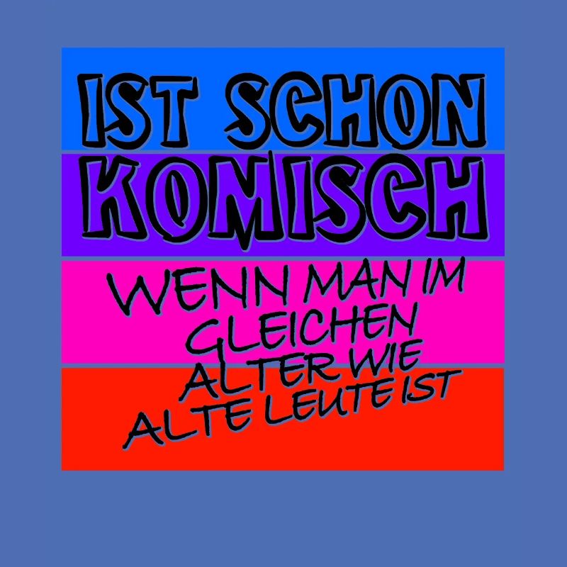 komisches alter schwarz
