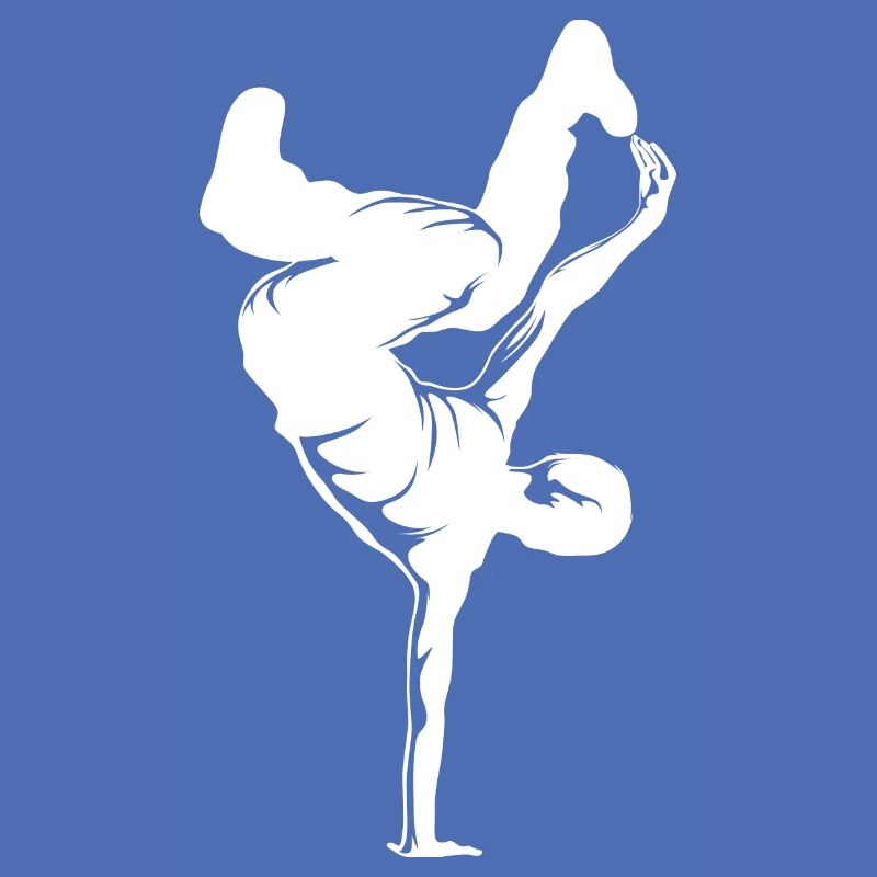 Breakdance Silhouette