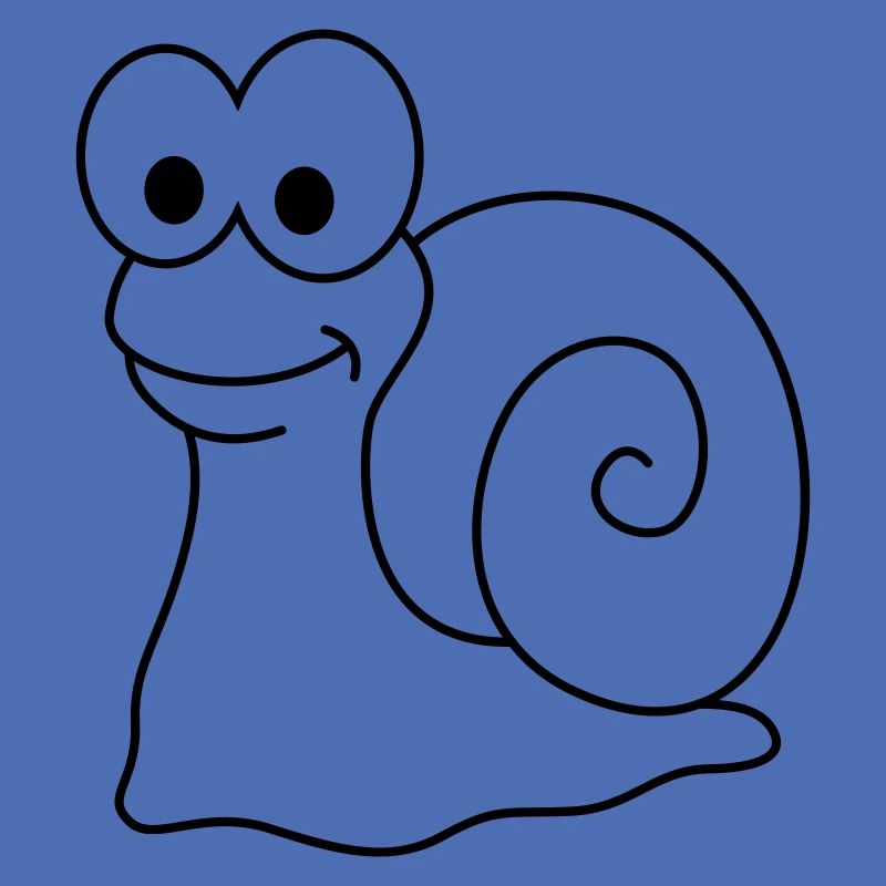 Schnecke Comic Tier