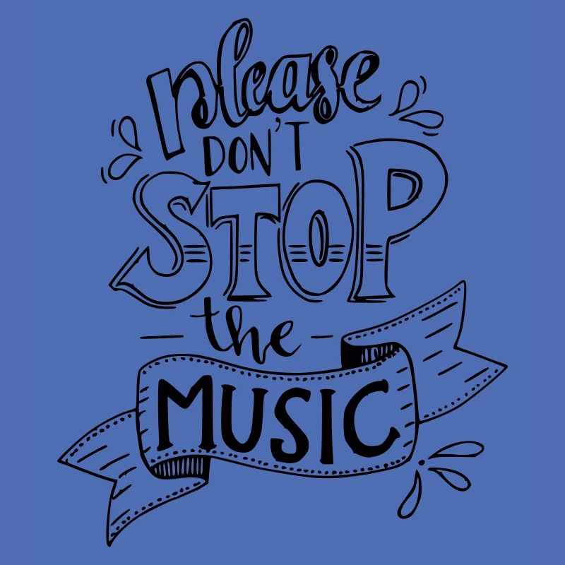 please dont stop the music