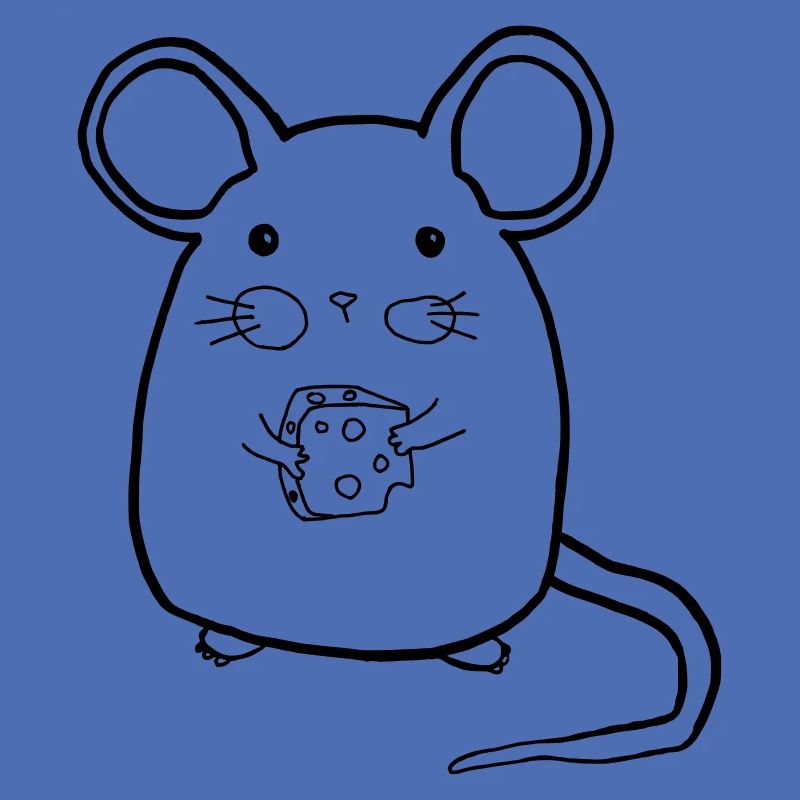 Maus mit Käse