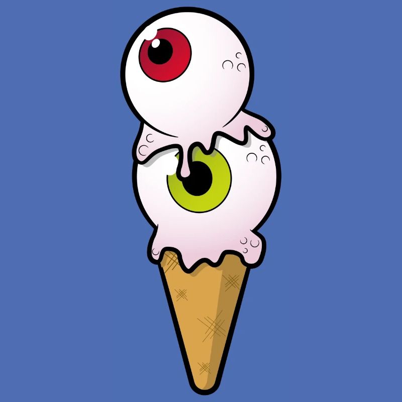 Augapfel Eis