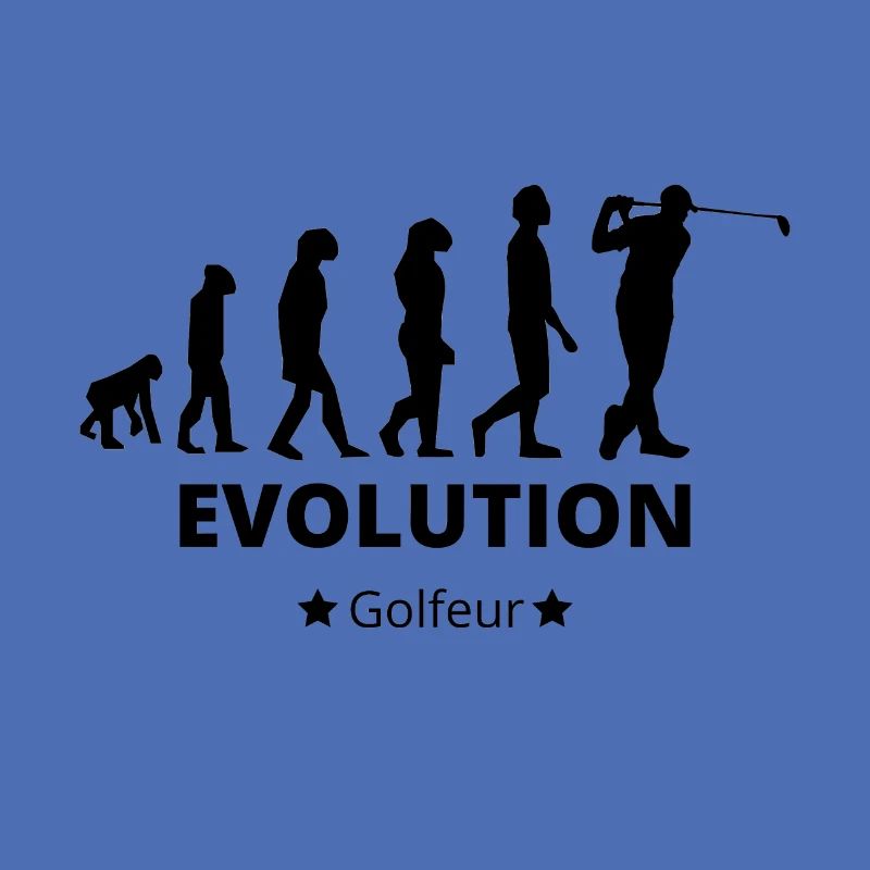 Evolution - Golfer