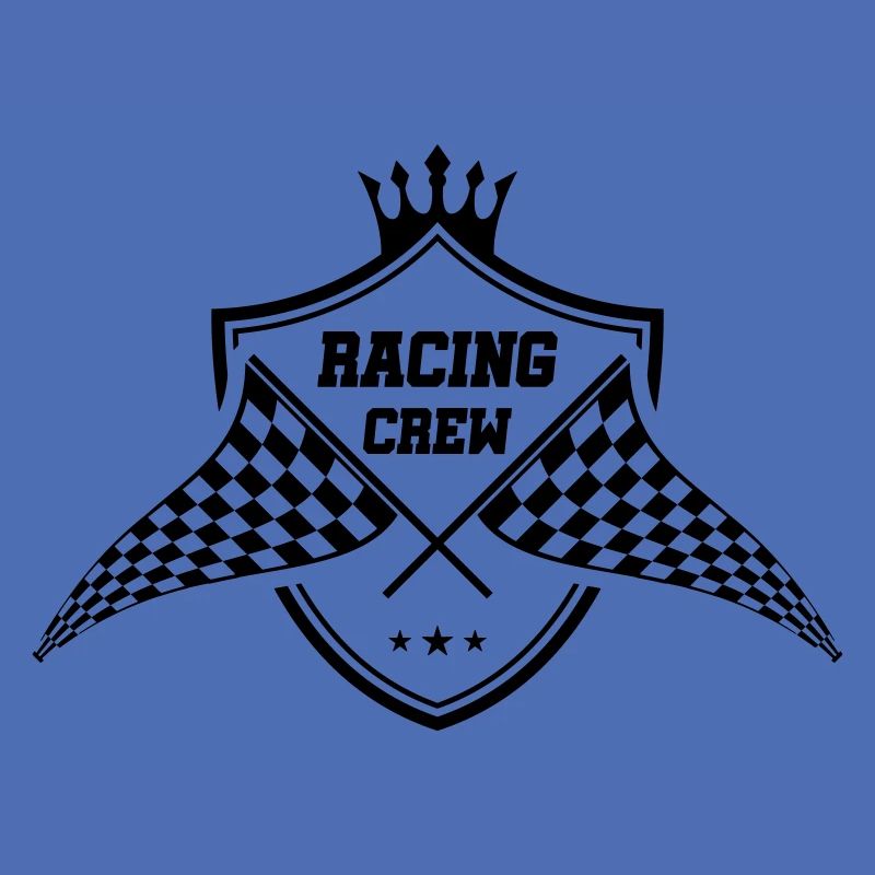 drapeau de course symbole drapeau équipe