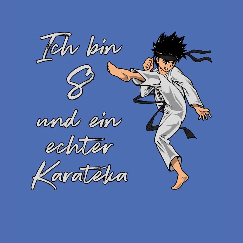 Ich bin 8 - Jungen Karate