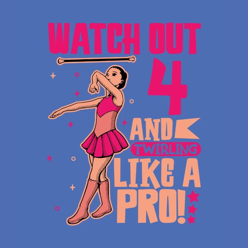 Ich bin 4 - Mädchen Twirling