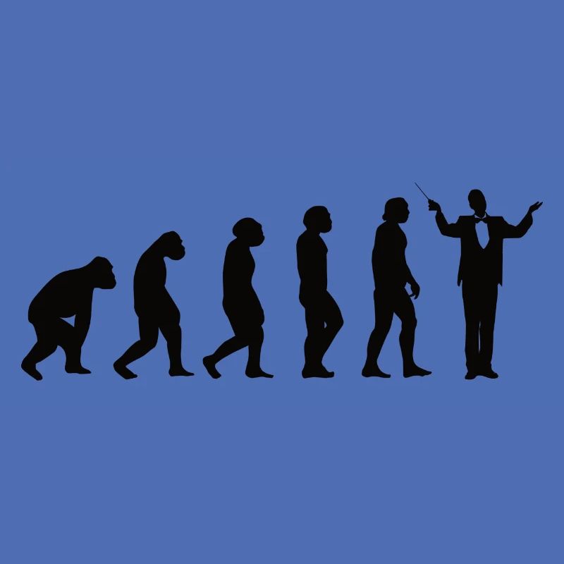 Dirigenten Evolution Musik Musiker Band Dirigent