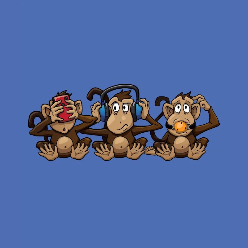 3 Wise Monkeys Designs