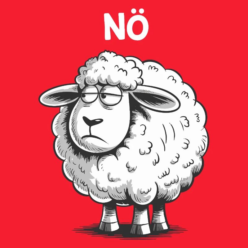Lower Austria – Grumpy Sheep Humor Design