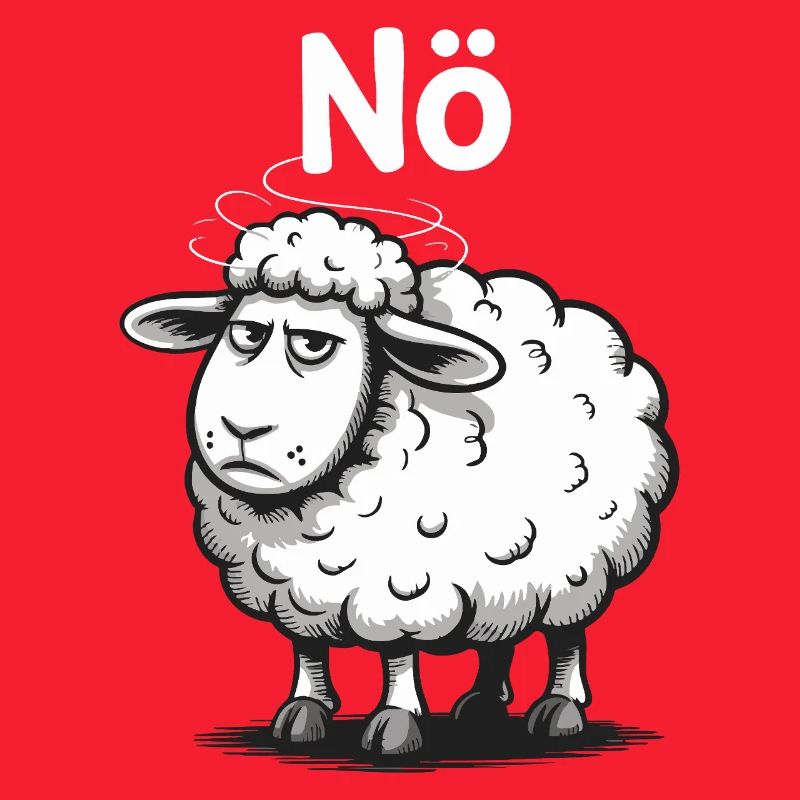 Lower Austria – Grumpy Sheep Humor Design