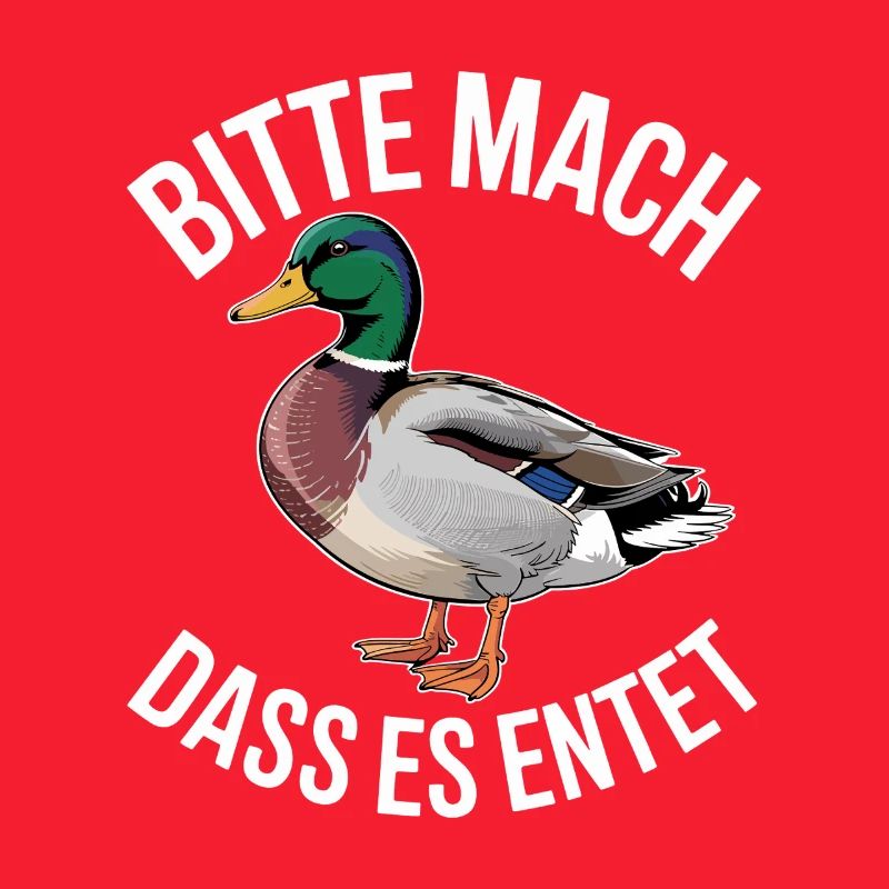 Duck Please Make It Duck Saying Funny Ducks