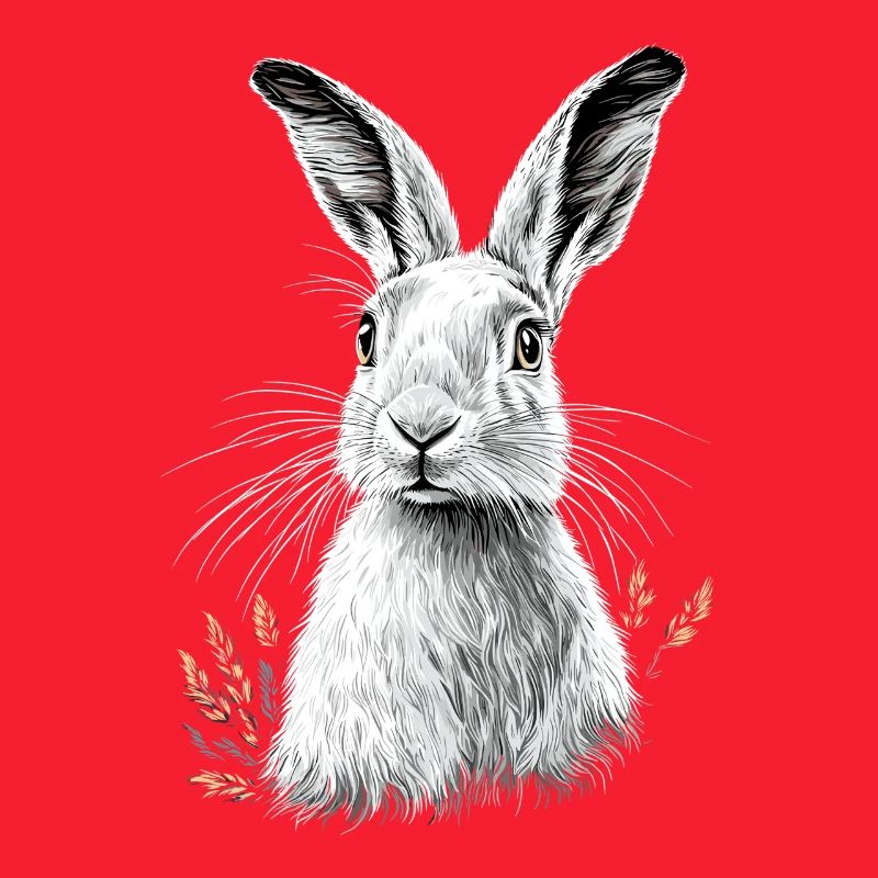 Mountain Rabbit Arctic Hare Albino Rabbit White Rabbit