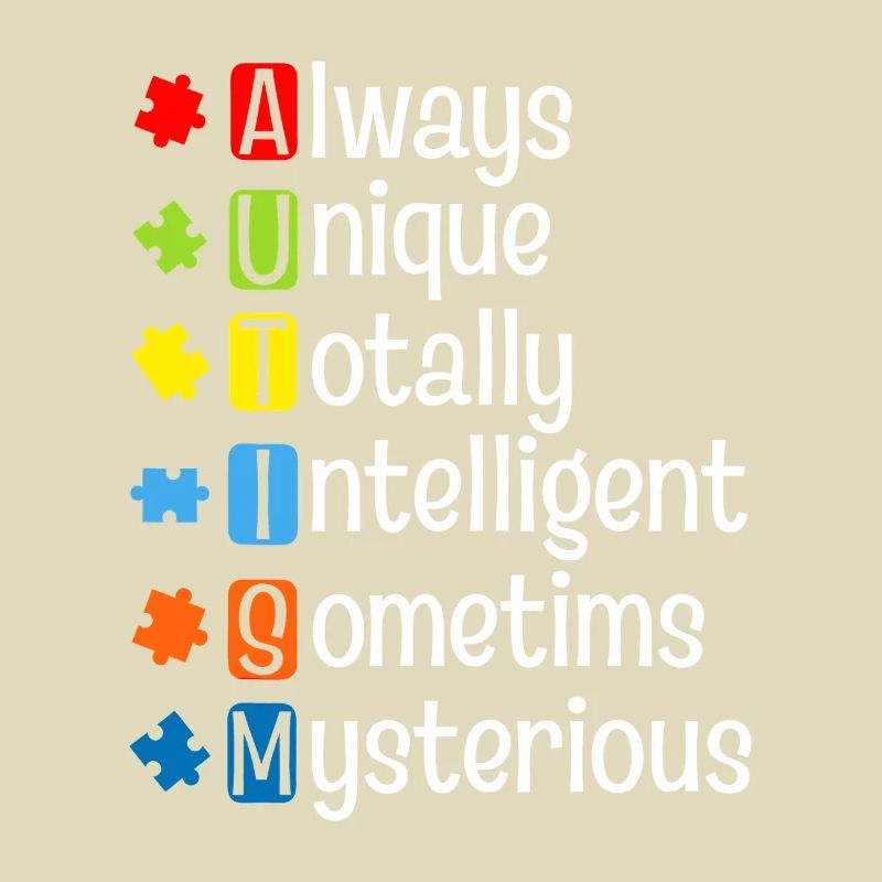 Autism Puzzle Pride: Unique Minds