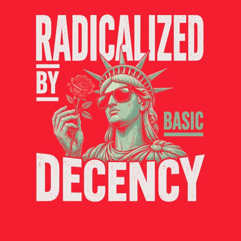 Radicalized by Decency Statue