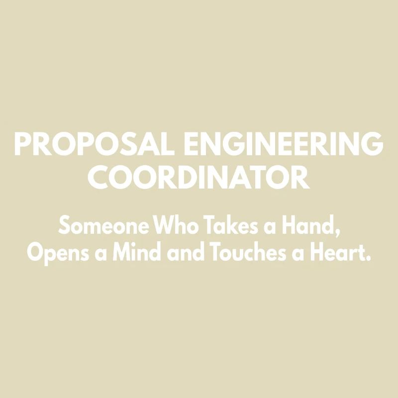 Proposal Engineering Coordinator