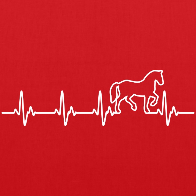 Horse Heartbeat - Stoffbeutel