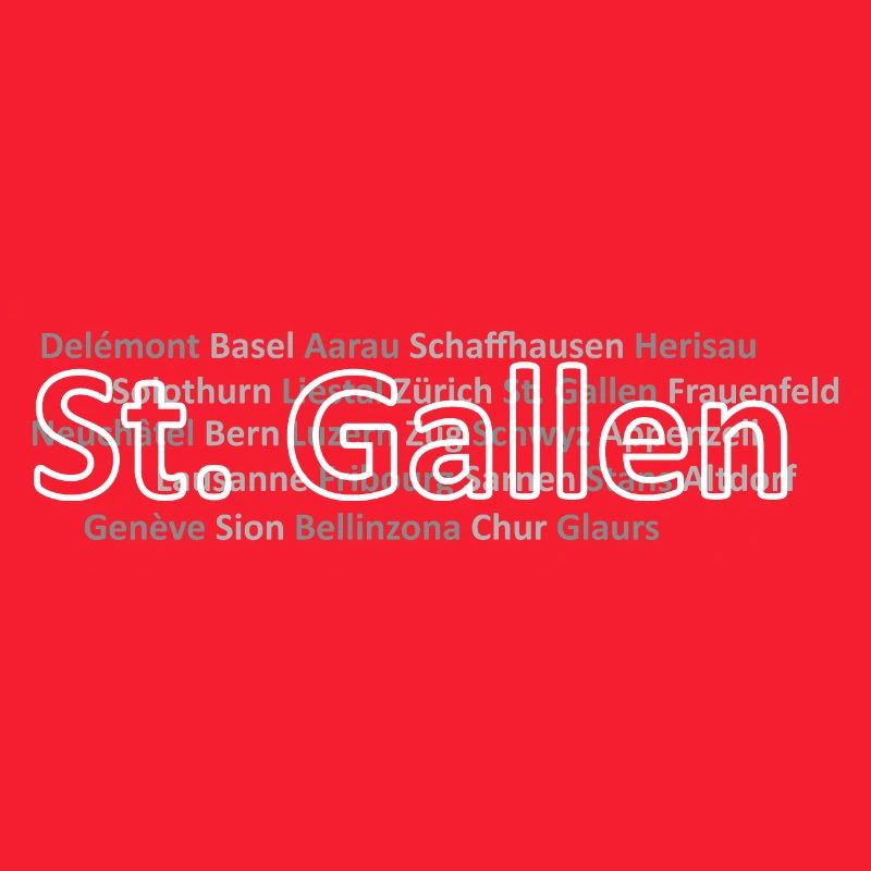 Schweizer Städte St Gallen