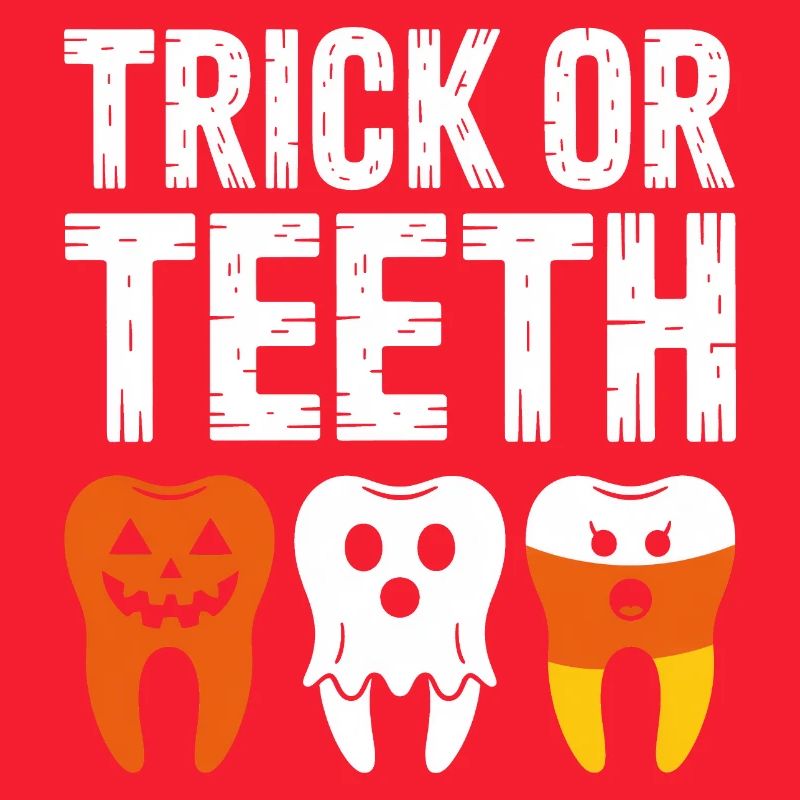 Trick or Teeth Halloween Tee