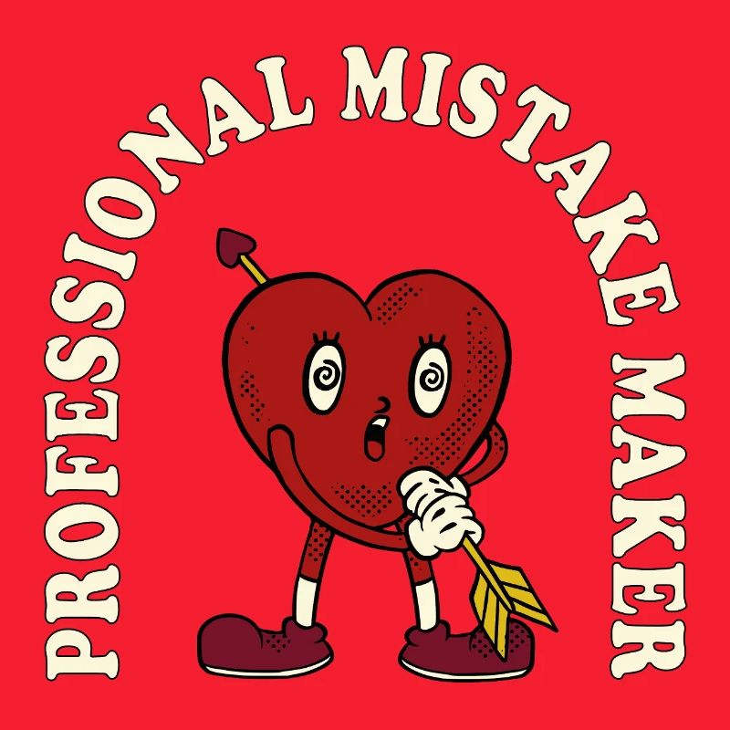 Professional Mistake Maker – Retro Comic Humor