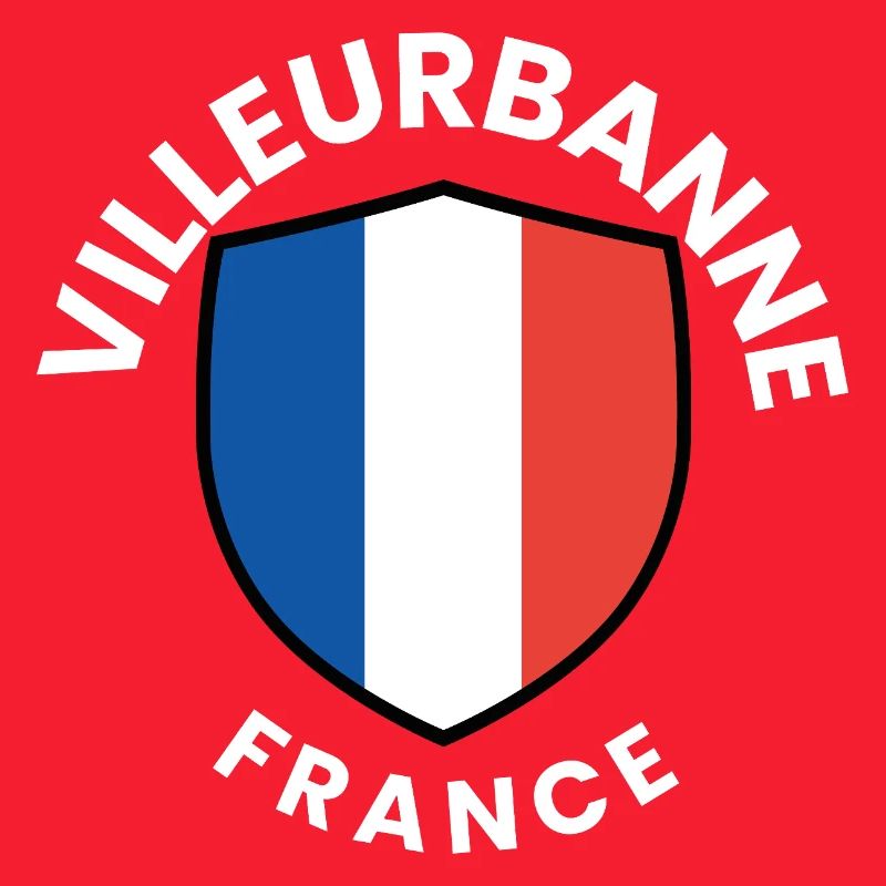 Conception du bouclier du drapeau français