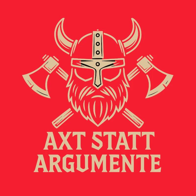 Viking Axt statt Argumente