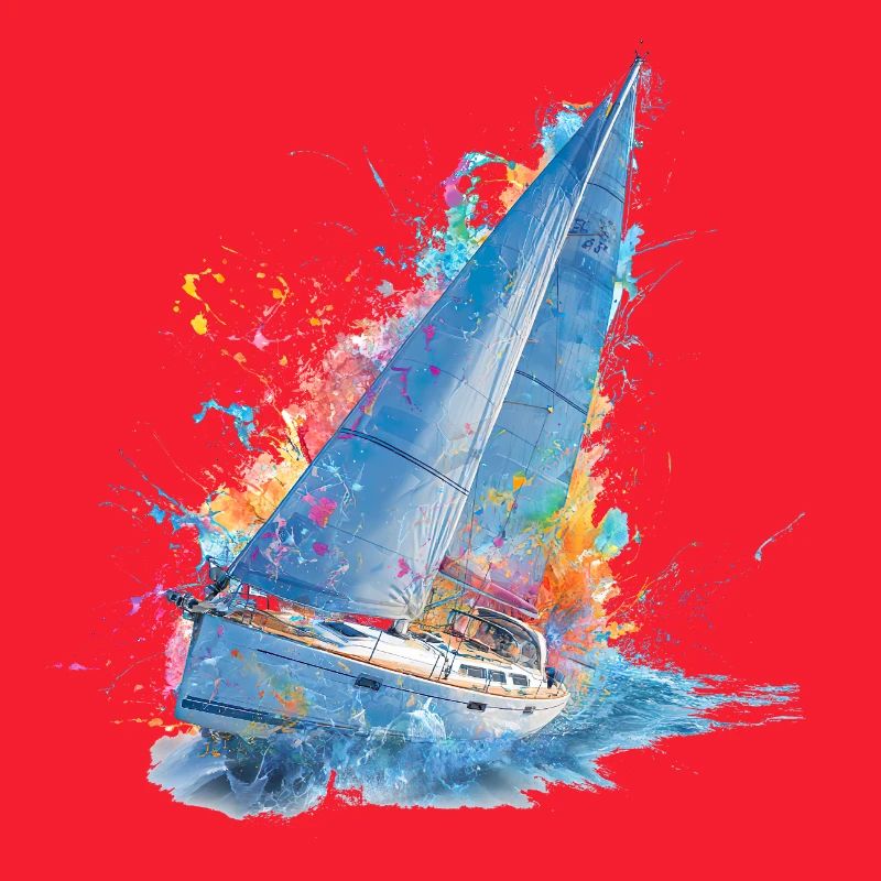 Explosion de couleurs de rêve de navigation