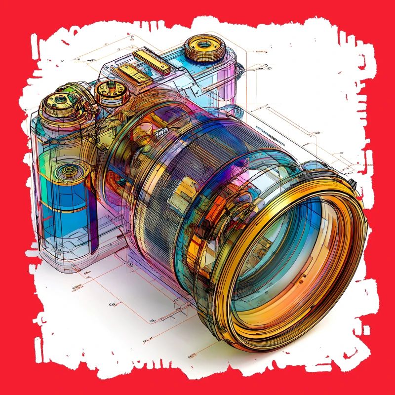 Digital camera as CAD design blueprint