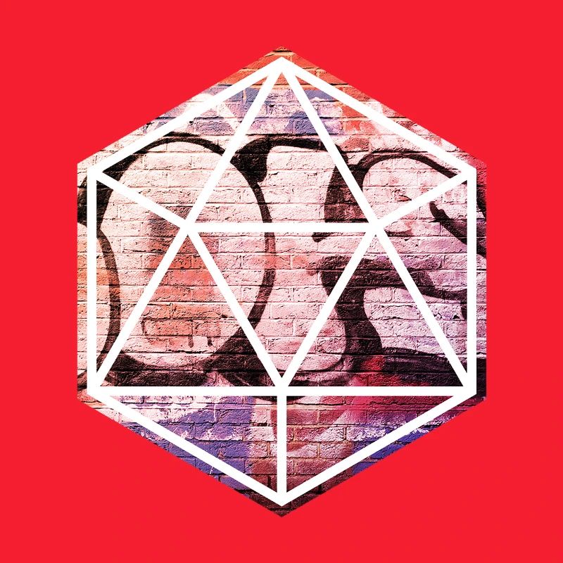 Geometric Graffiti Prism